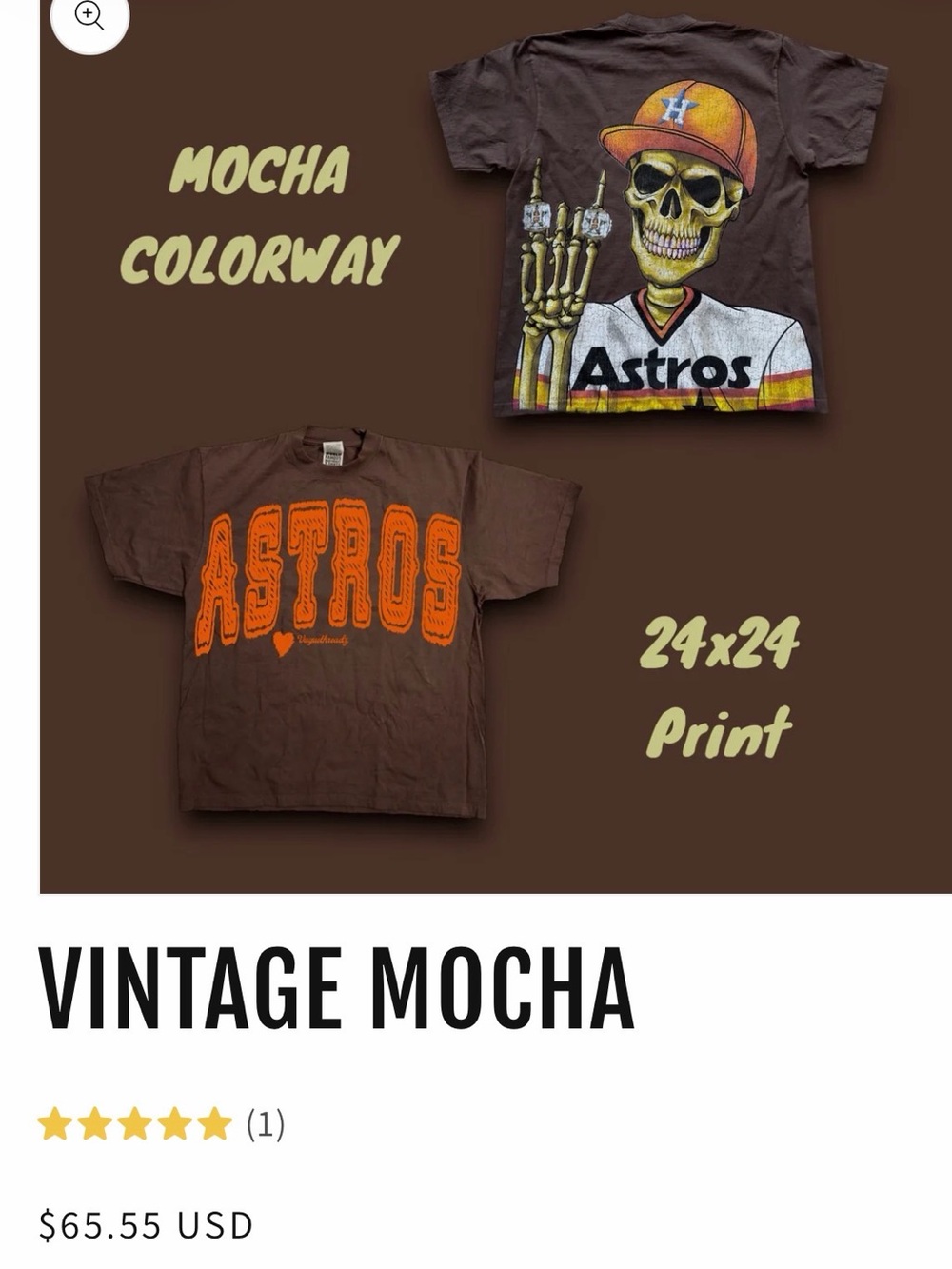 ASTROS Graphic VagueThreadz Tee
